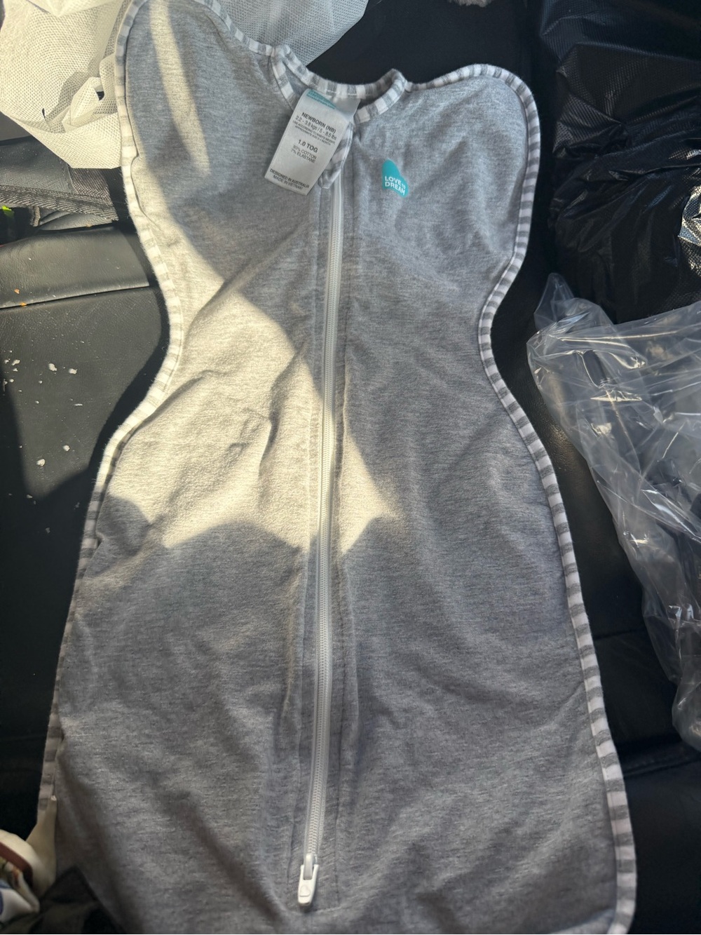 Love to Dream gray Sleep Sack